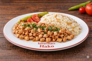 Pilav üstü Tavuk Kavurma  (Maraş Usulü ) 120 Gr.